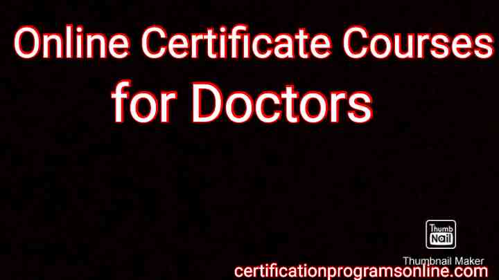 online-certificate-course-for-doctors