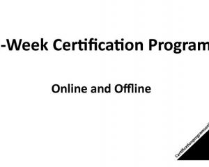 2-week-certification-programs