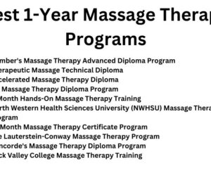 best-1-year-massage-therapy-programs